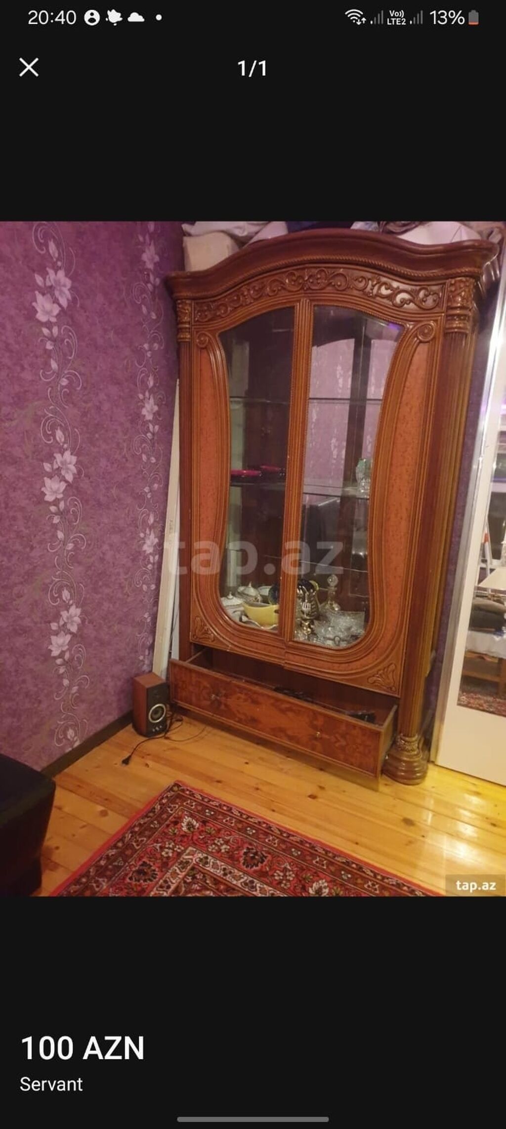 İşlənmiş, Servant — Qonaq otağı üçün, Mehdiabad (3)