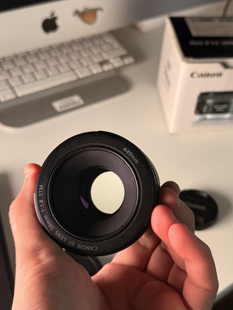 Linza Canon 50mm f/1.8 STM — Foto və video texnikası, Bakı (2)