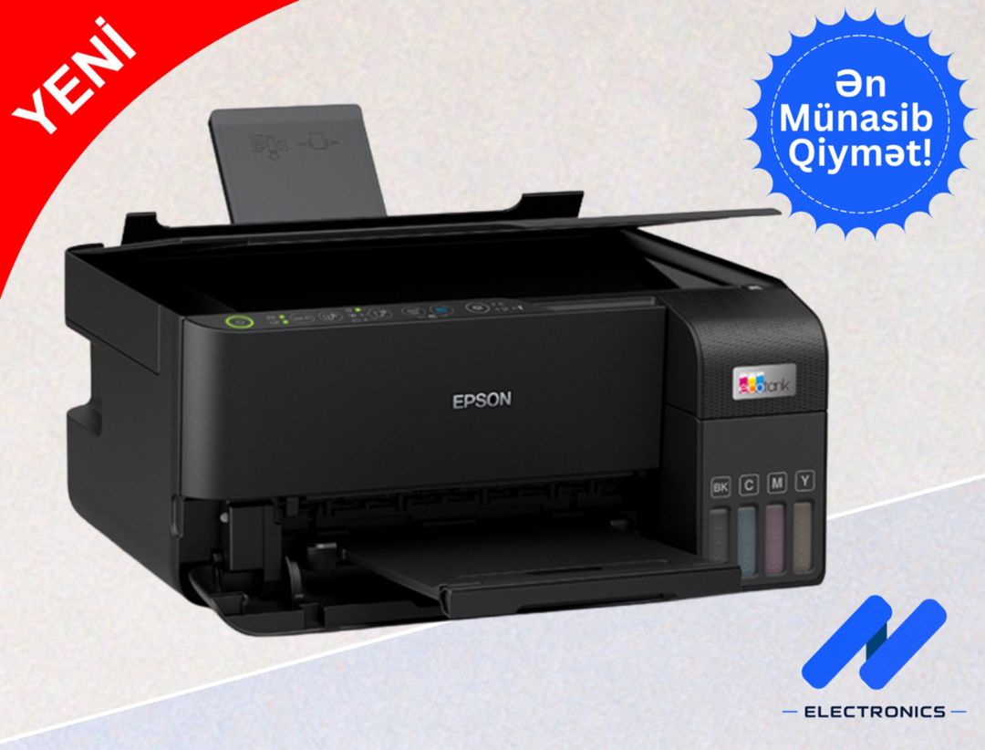 Printer Epson L3350 3IN1 Wi-Fi — Ofis texnikası və istehlak malları, Bakı (2)