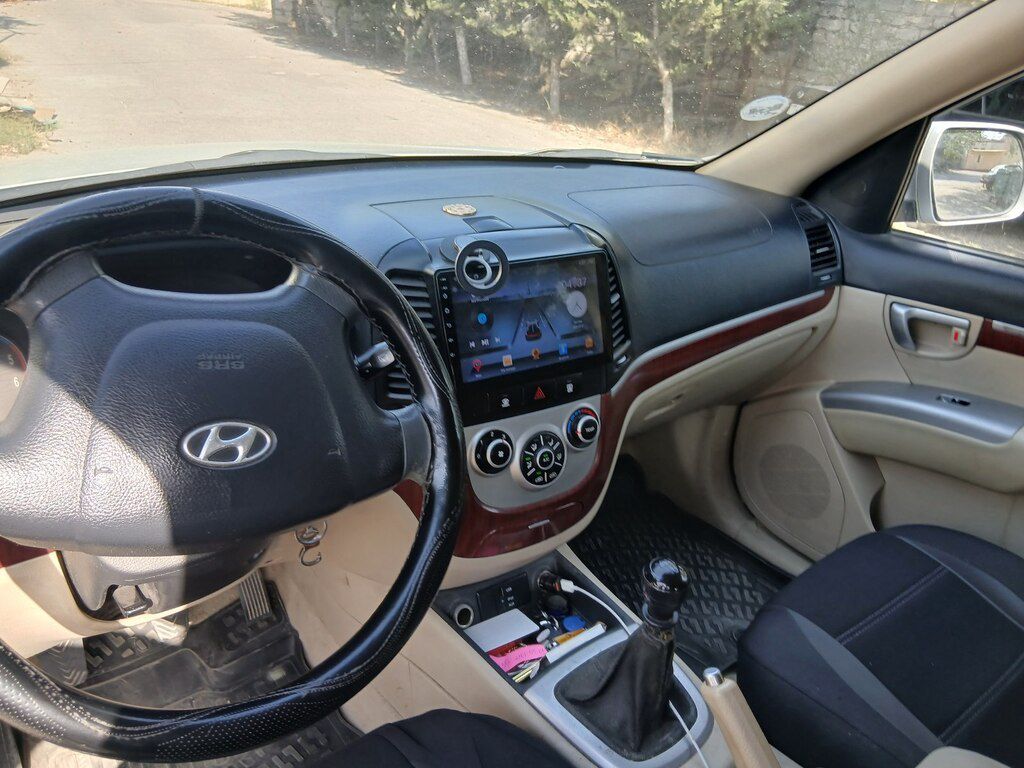 Hyundai Santa Fe, 2.2 L, 2009 il, 240 000 km 04-BU-951 — Avtomobillər, Bakı (3)