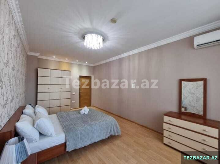 Satılır 3 otaqlı yeni tikili 120 m², Sahil m — Mənzil, Bakı (4)