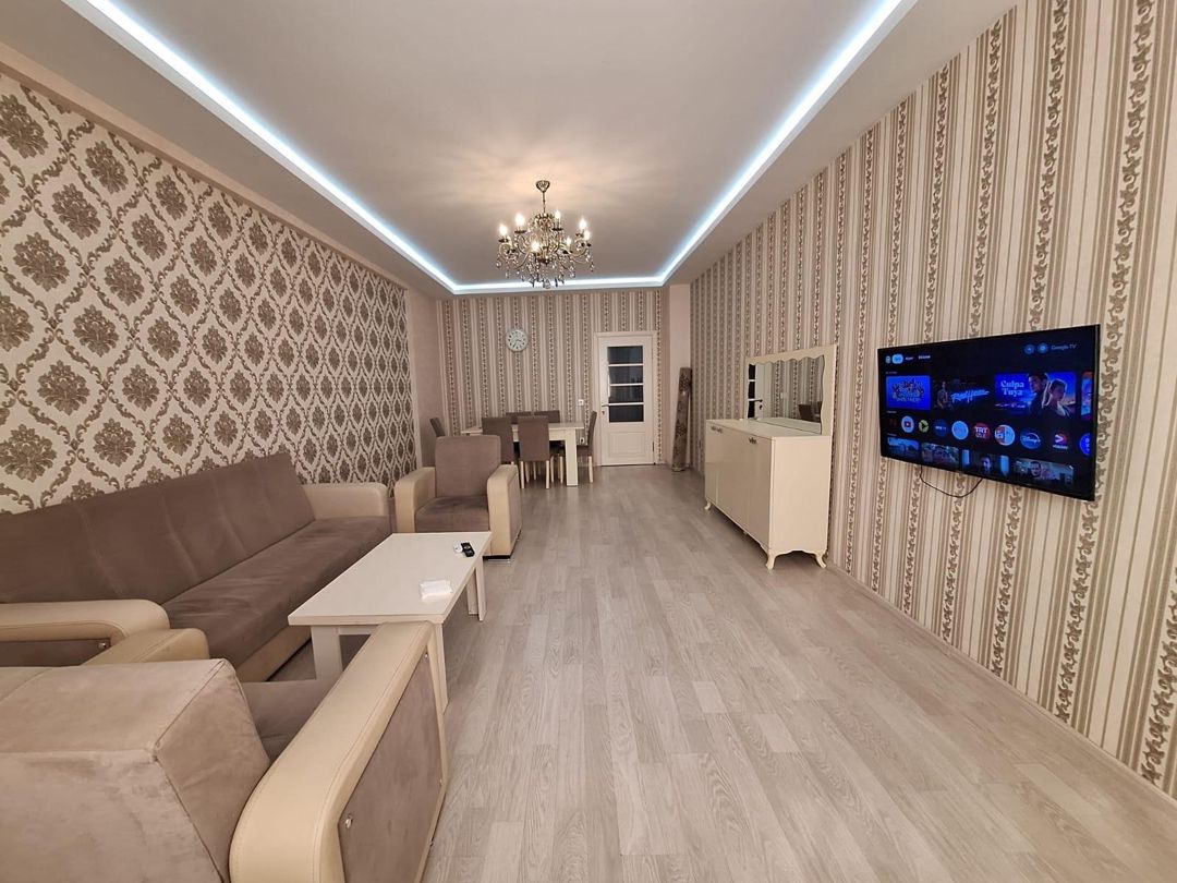 İcarəyə verilir 2 otaqlı yeni tikili 96 m² — Mənzil, Bakı (11)