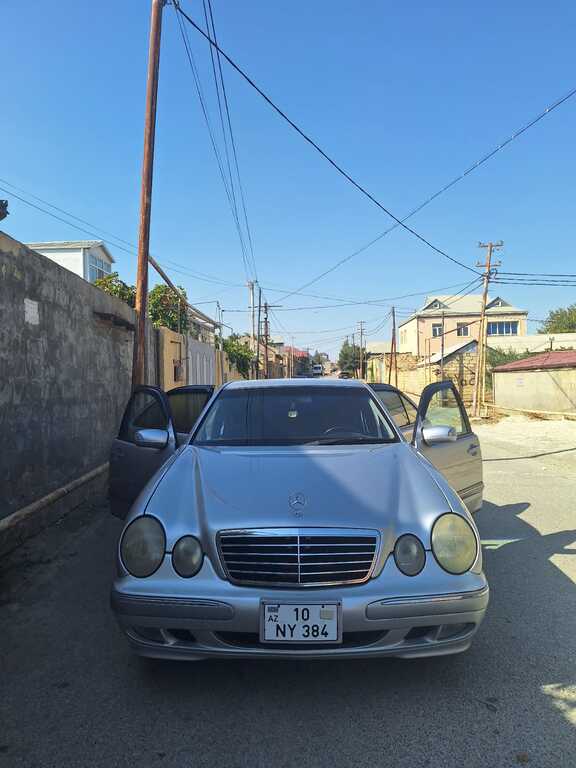 Mercedes E 240, 2.6 L, 2000 il, 180 000 km 10-NY-384 — Avtomobillər, Bakı (3)