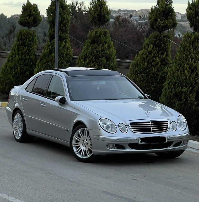 Mercedes E 240, 2.6 L, 2003 il, 256 000 km — Avtomobillər, Bakı (4)