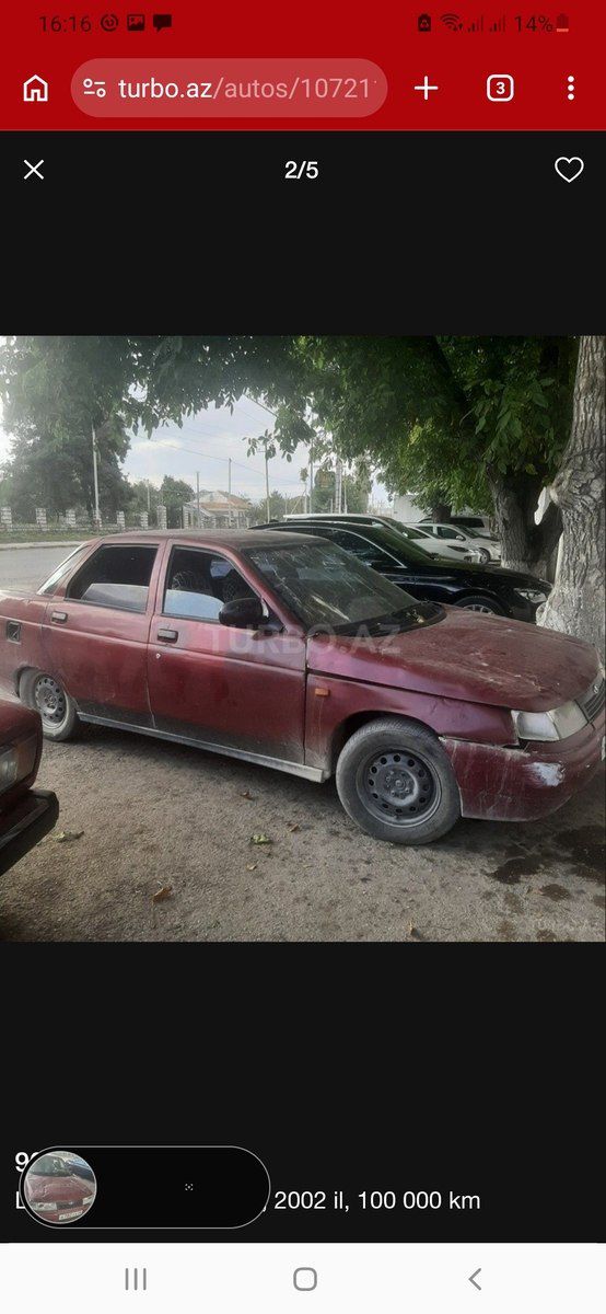 Lada (vaz) 2110, 2002 il — Avtomobillər, Quba (3)
