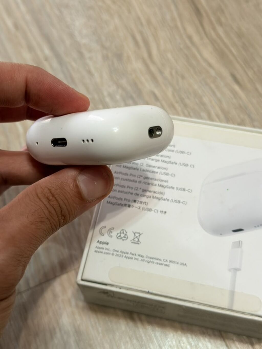 Apple AirPods Pro (2-ci nəsil) – Usb‑c MagSafe şarj qutusu ilə — Qulaqcıqlar, Bakı (2)