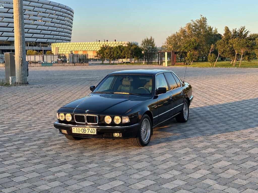 BMW 740, 4.0 L, 1993 il, 189 000 km 10-OB-740 — Avtomobillər, Bakı (6)