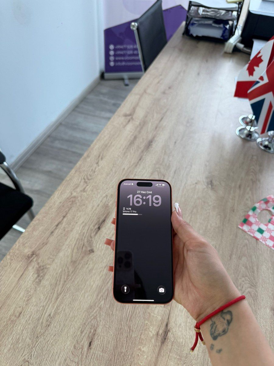 Apple iPhone 17 Pro Cosmic Orange 256GB/12GB — Smartfonlar, Bakı (8)