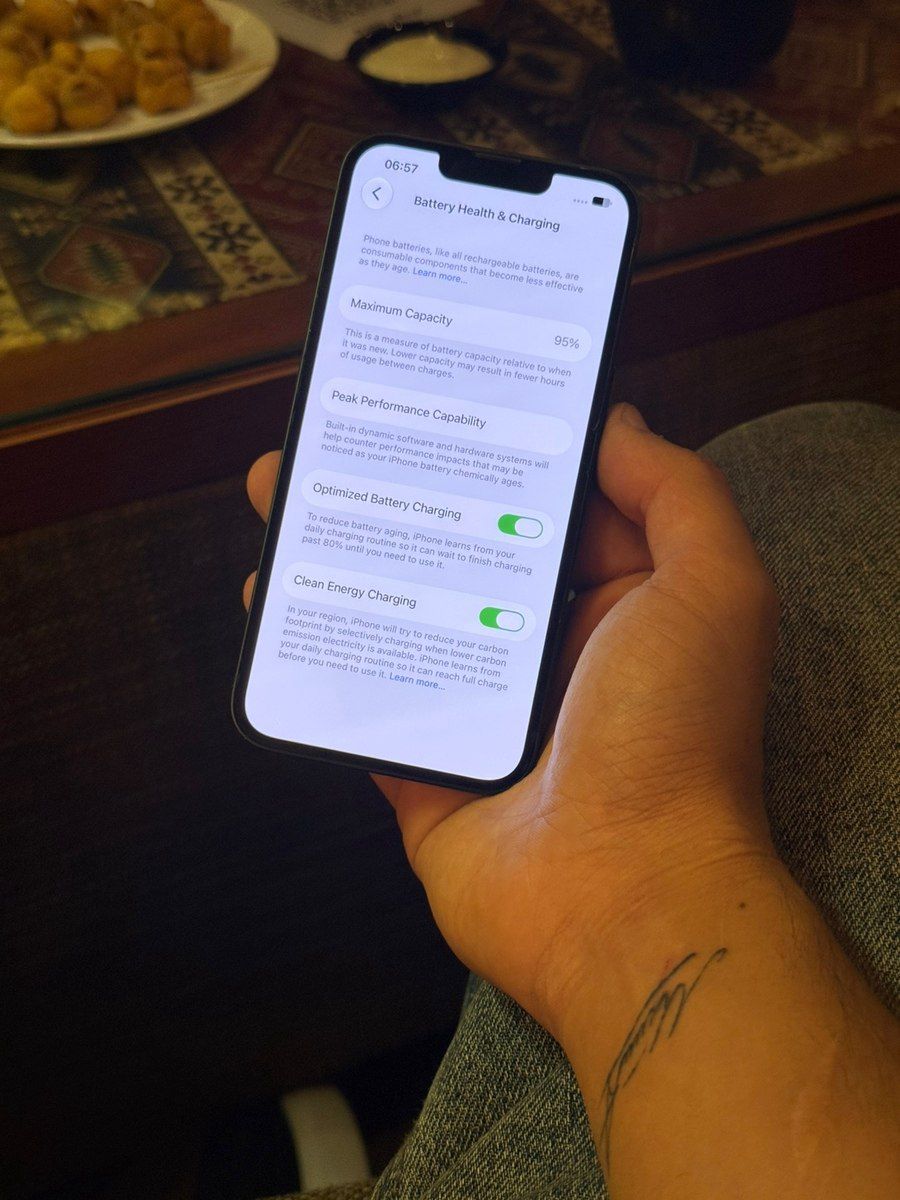 Apple iPhone 13 Green 128GB/4GB — Smartfonlar, Bakı (7)