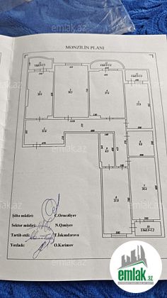 Satılır 5 otaqlı 203 m² yeni tikili Elmlər Akademiyası m — Mənzil (2)