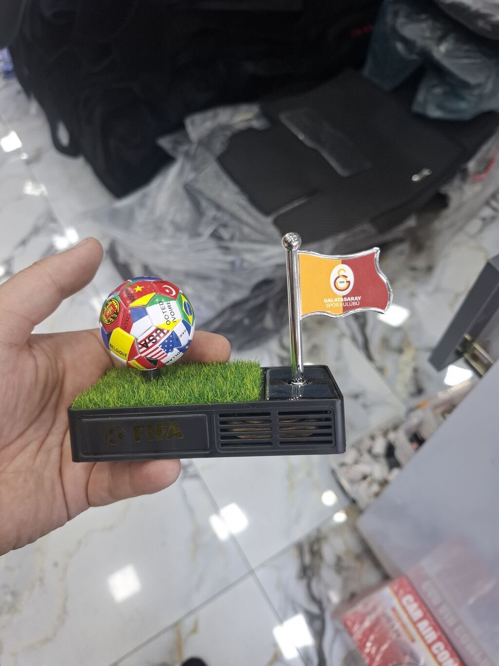 Avtomobil üçün dekorativ solar stolüstü aksesuar – futbol mövzulu — Digər, Bakı (2)