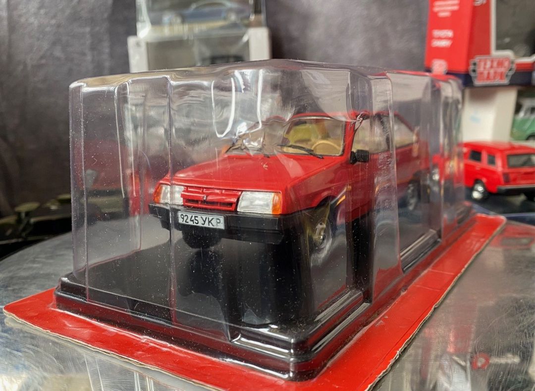 Коллекционная модель VAZ-2108 Samara Red 1988 — Kolleksiyalar, Bakı (6)