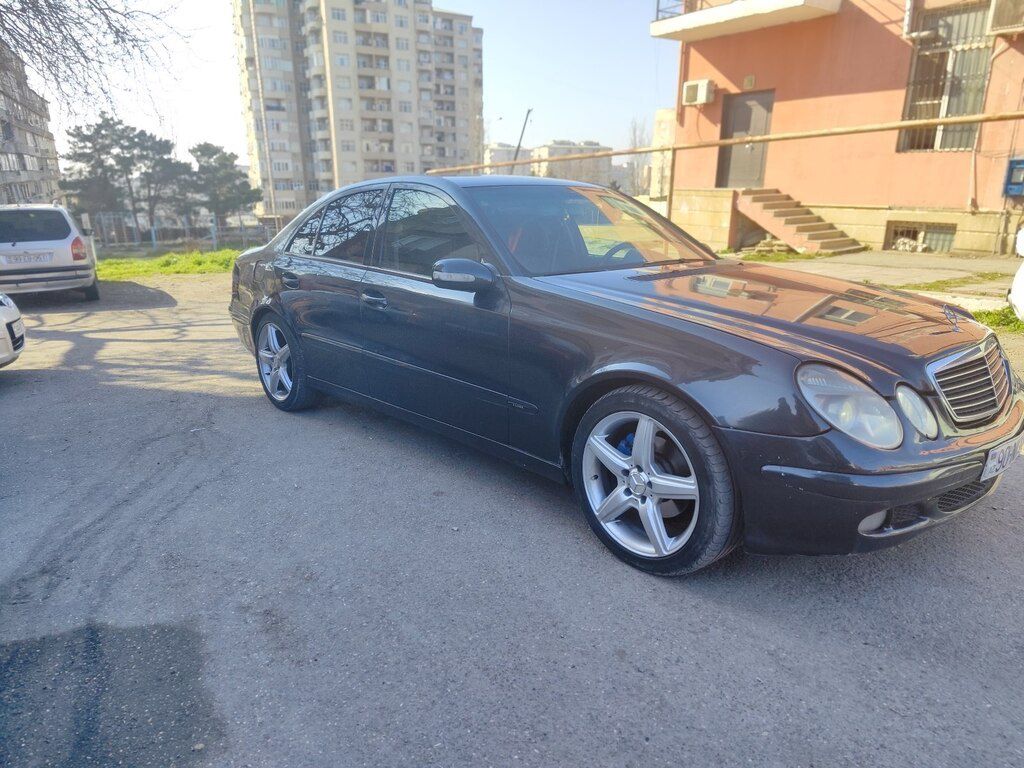 Mercedes E 320 4MATIC, 3.0 L, 2002 il, 341 000 km 90-NY-609 — Avtomobillər, Bakı (10)