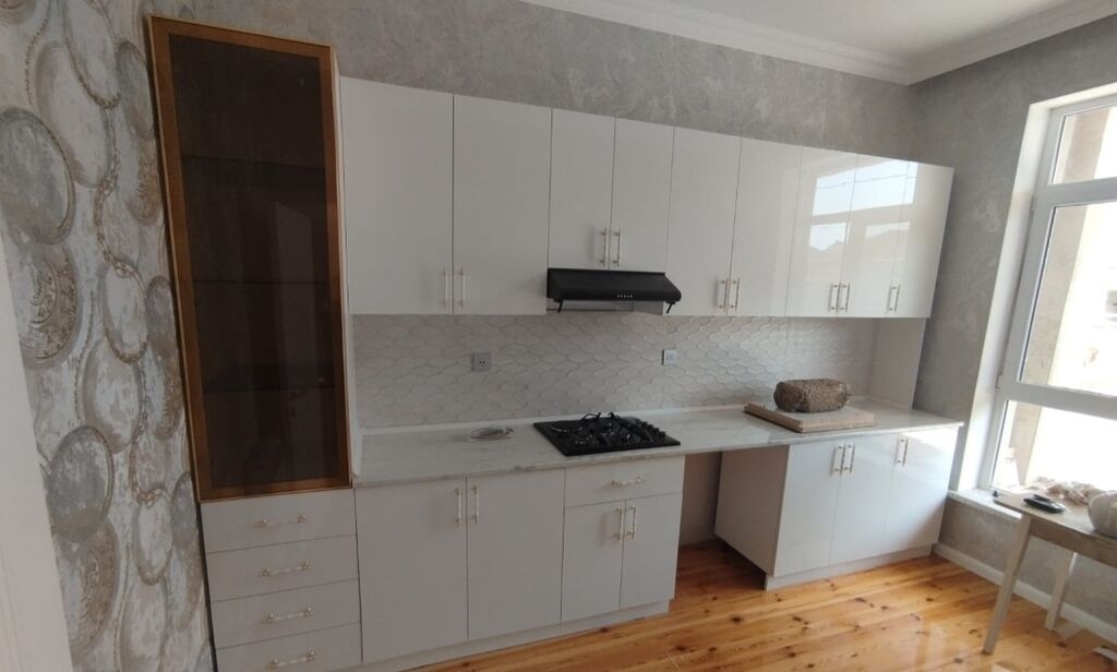 Sifarişlə mətbəx dəsti, Özü çəkən petlələr, MDF — Mətbəx mobilyası, Mehdiabad (3)