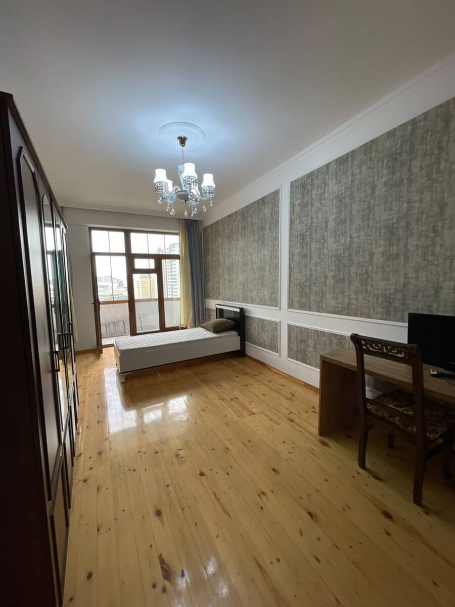 İcarəyə verilir 3 otaqlı yeni tikili 130 m² — Mənzil, Bakı (10)