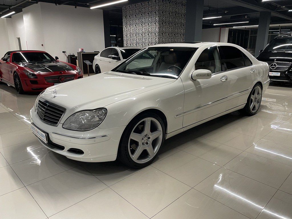 Mercedes S 350, 3.7 L, 2005 il, 314 396 km — Avtomobillər, Bakı (5)