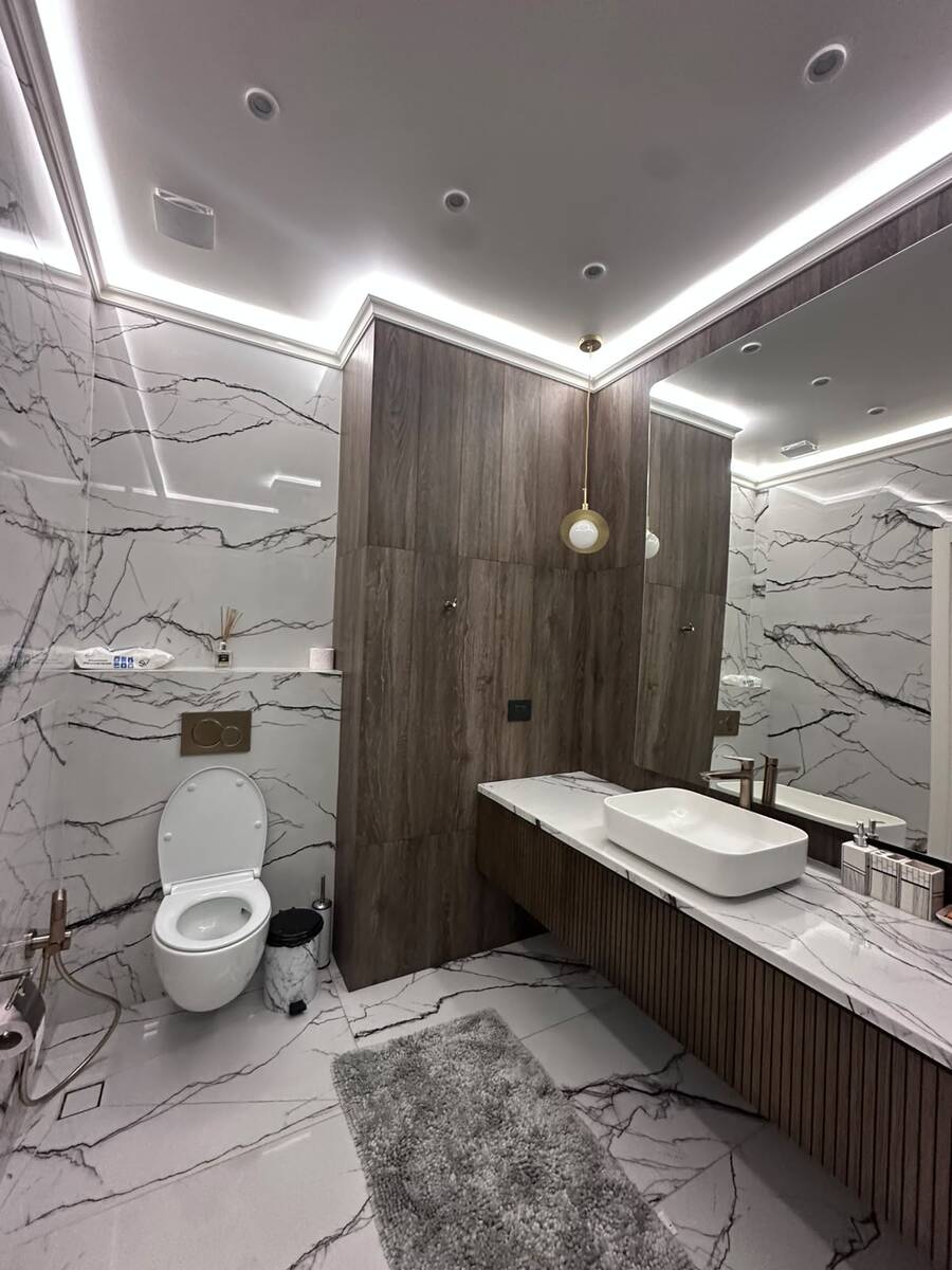 İcarəyə verilir 4 otaqlı yeni tikili 220 m² — Mənzil, Bakı (10)