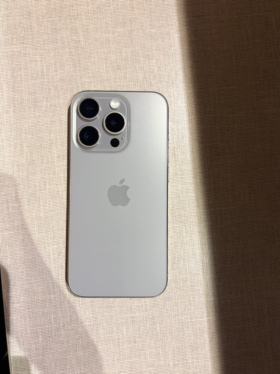 Apple iPhone 15 Pro White Titanium 128GB/8GB — Smartfonlar, Bakı (3)