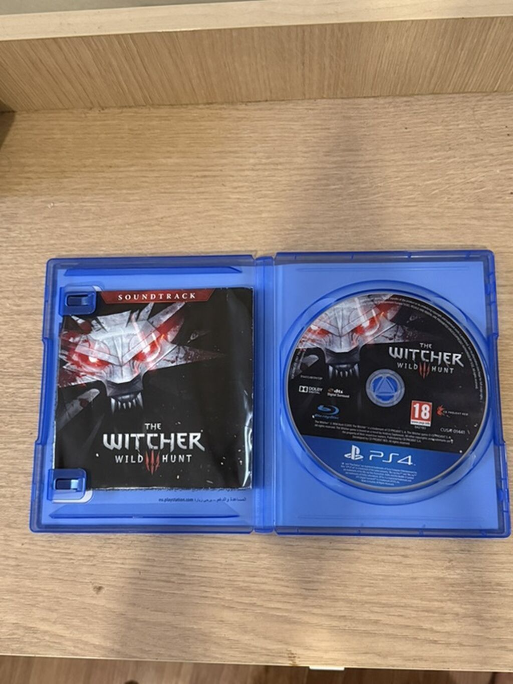 PS4 oyun diski: The Witcher 3: Wild Hunt (Pegı 18) - Platforma — Konsol oyunları, Digah (2)