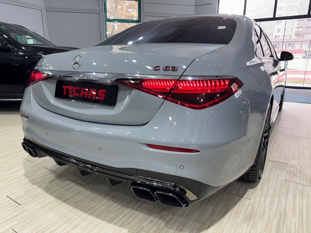 Mercedes S 63 AMG, 4.0 L, 13.1 kWh, 2024 il, 8 800 km — Avtomobillər, Bakı (7)
