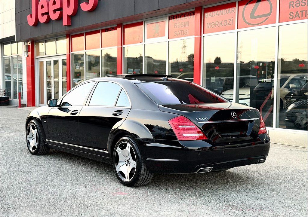 Mercedes S 500, 4.7 L, 2011 il, 178 200 km — Avtomobillər, Bakı (9)