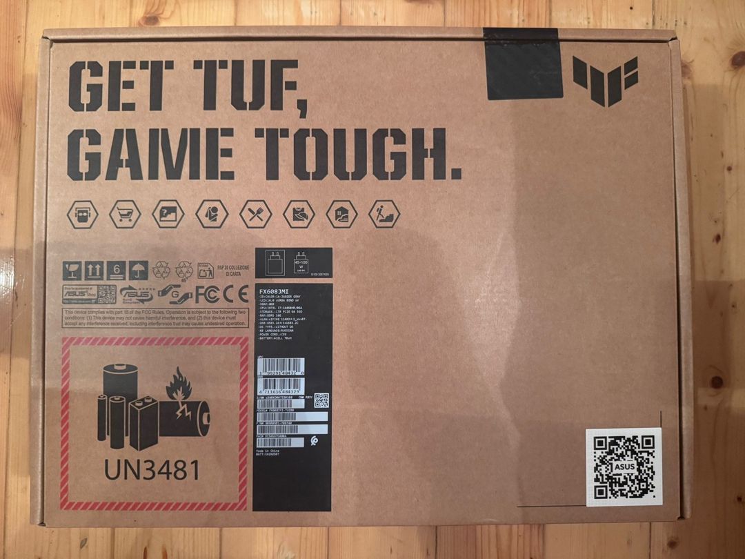Asus Tuf Gamin F16, 1 TB SSD, RTX5060, i7-14650 HX — Noutbuklar, Bakı (3)