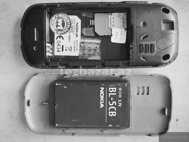 Nokia 1280 modell: əla vəziyyətdə orijinaldir — Smartfonlar, Bakı (3)