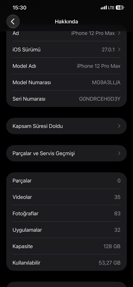 Apple iPhone 12 Pro Max Graphite 128GB/6GB — Smartfonlar, Sumqayıt (5)
