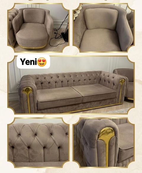 1500 man(Gənclik). Divan kreslo desti. Yenidir İşlənməyib. Vpp — Mehdiabad