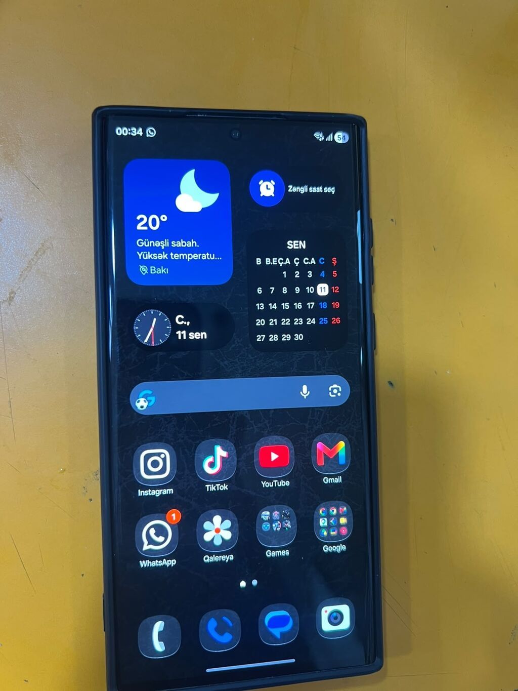 Samsung Galaxy S22 Ultra, 256 GB, Simsiz şarj — Samsung, Bakı (4)