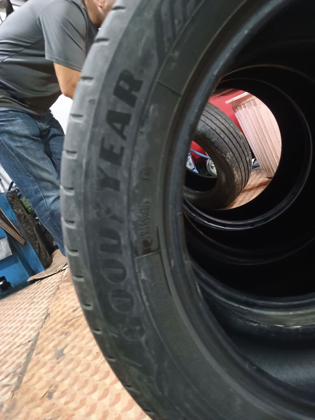 205/55 r16 Good Year eagle sport 2 təkərləri satılır. Komplekt — Təkər aksesuarları, Bakı (4)