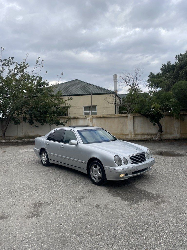Mercedes E 240, 2.4 L, 1999 il, 410 000 km — Avtomobillər, Bakı (2)