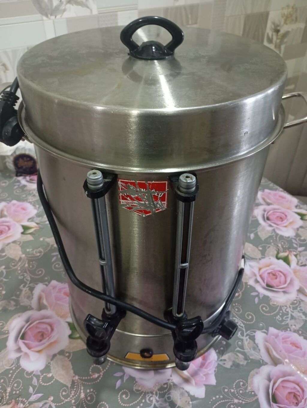 Paslanmayan poladdan elektrikli samovar/qaynar su qızdırıcısı - Həcm — Samovarlar, Digah (2)
