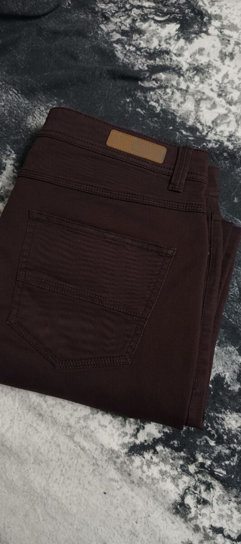 Бордовые джинсы Casual — Bakı