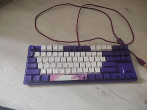 Клавиотура Dark Project One 87 Violet Horizons б/у рабочая хорошее — Bakı