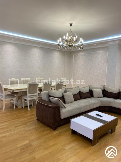Kirayə (aylıq) 3 otaq yeni tikili 172 m², Nizami metrosu — Bakı