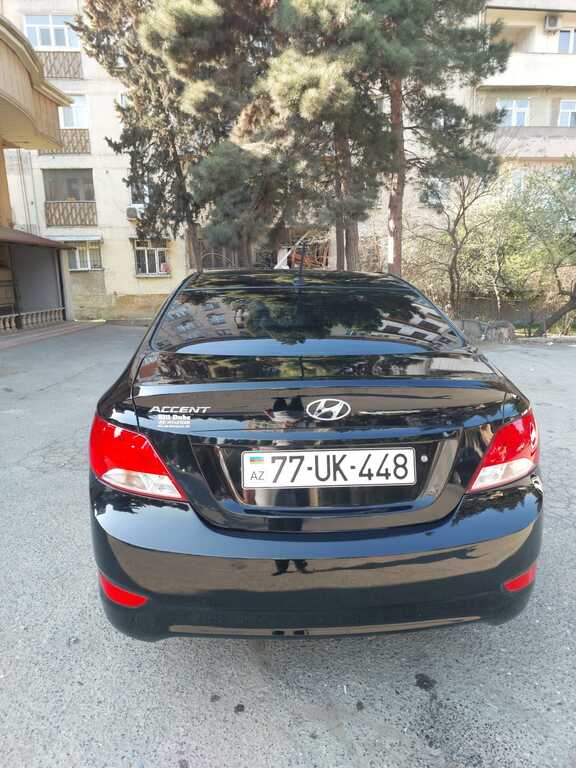 Hyundai Accent, 1.6 L, 2017 il, 118 000 km 77-UK-448 — Avtomobillər, Bakı (2)