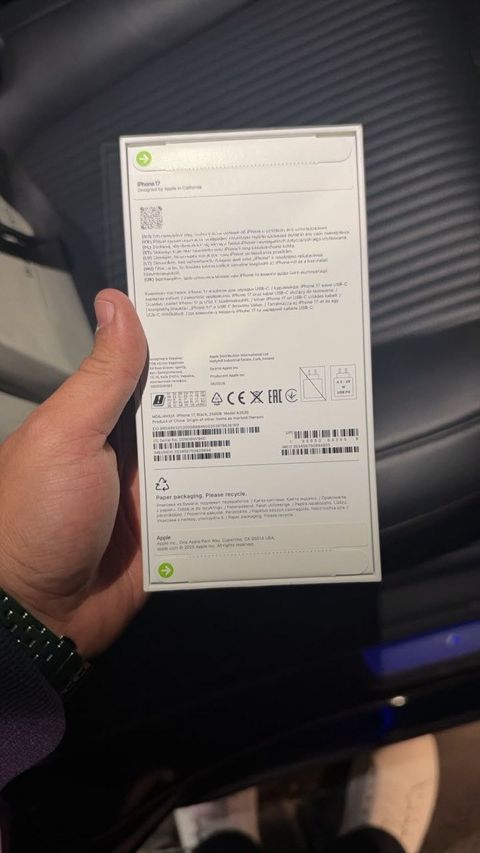 Apple iPhone 17 Black 256GB/8GB — Bakı
