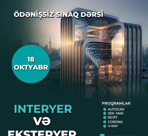 Dizayn kursları — 180 ₼ · Bakı · Təlim, kurslar Dizayn kursları — Bakı