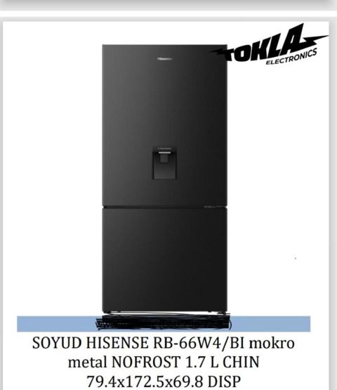Soyuducu Hisense RB-66W4/BI — Bakı