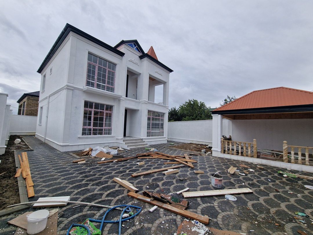 Satılır 5 otaqlı həyət evi/bağ evi 200 m² — Ev, villa, Bakı (2)