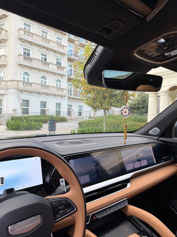 Geely Monjaro, 1.5 L, 1.64 kWh, 2025 il, 7 200 km — Avtomobillər, Bakı (12)