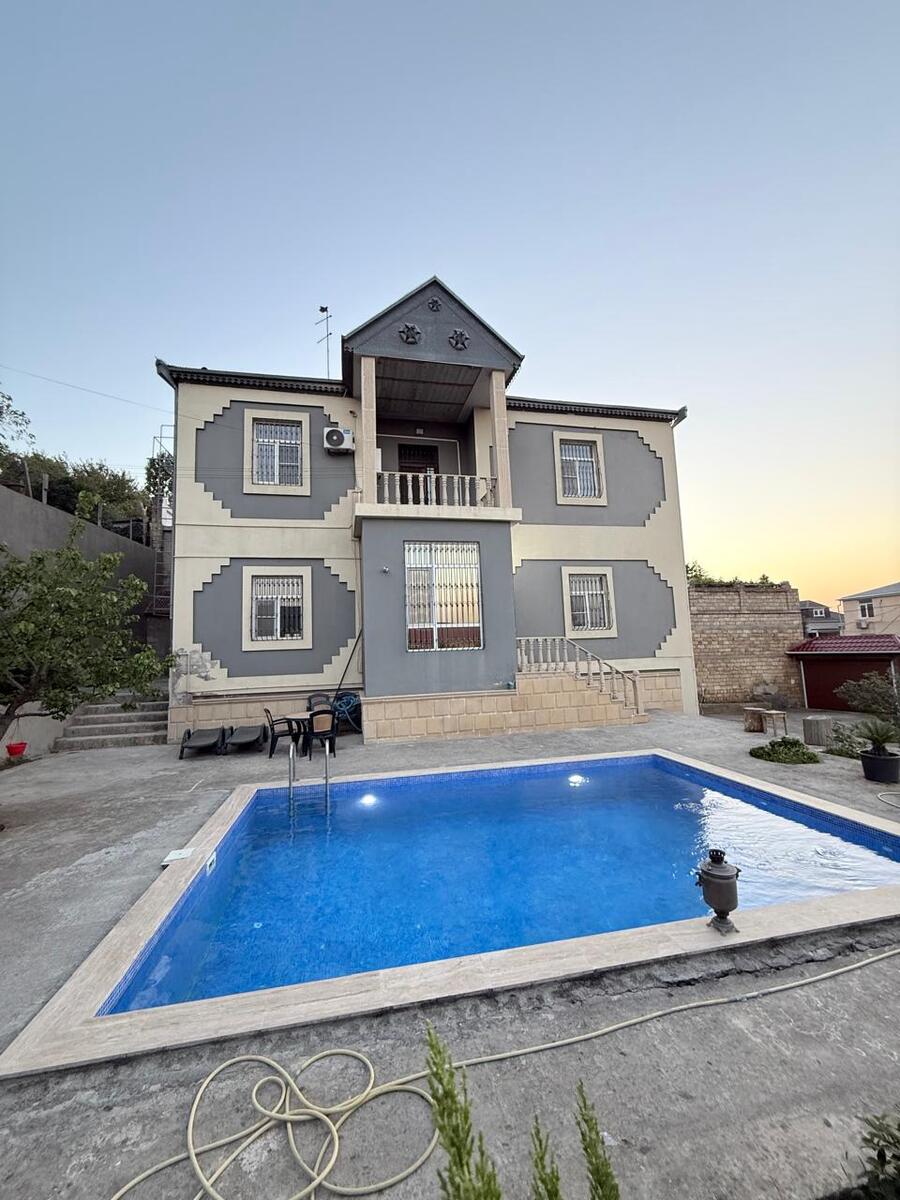 Satılır 4 otaqlı həyət evi/bağ evi 220 m² — Ev, villa, Bakı (3)