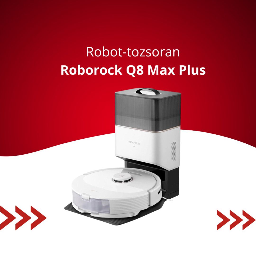 Robot-tozsoran "Roborock Q8 Max Plus" — Ev texnikası, Bakı