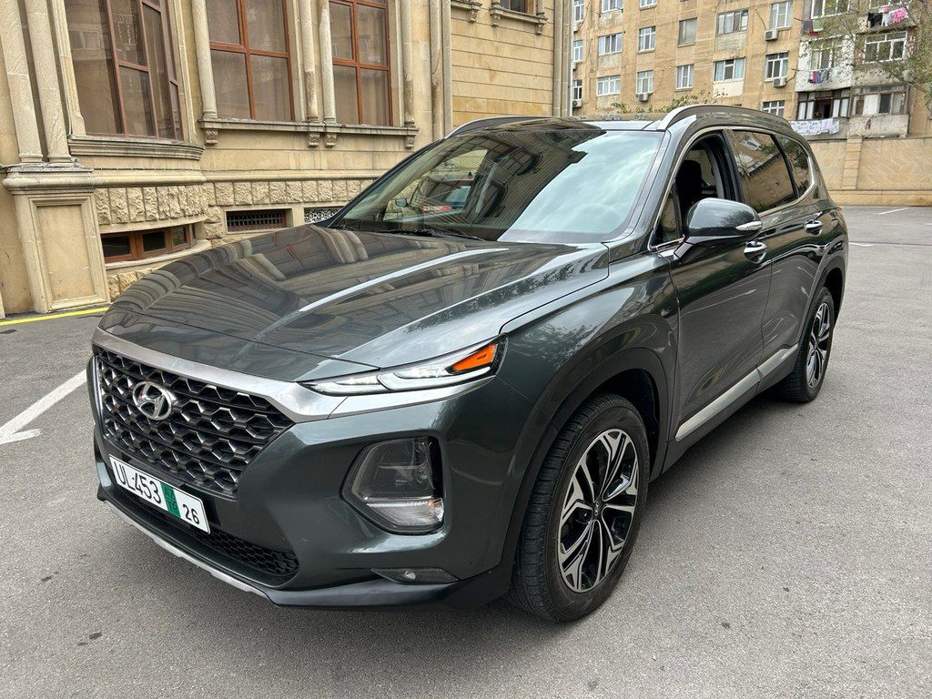 Hyundai Santa Fe, 2.0 L, 2019 il, 52 234 km — Avtomobillər, Bakı (6)