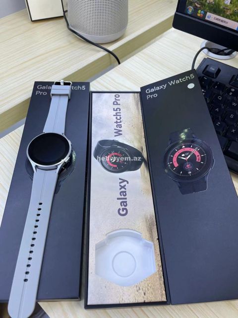 Samsung Galaxy Watch 5 Smart Saat — 75 ₼ · Bakı · Qol saatları Samsung Galaxy Watch 5 Smart Saat — Bakı