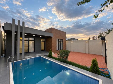 Satılır 4 otaqlı həyət evi/bağ evi 145 m² — Дом, вилла