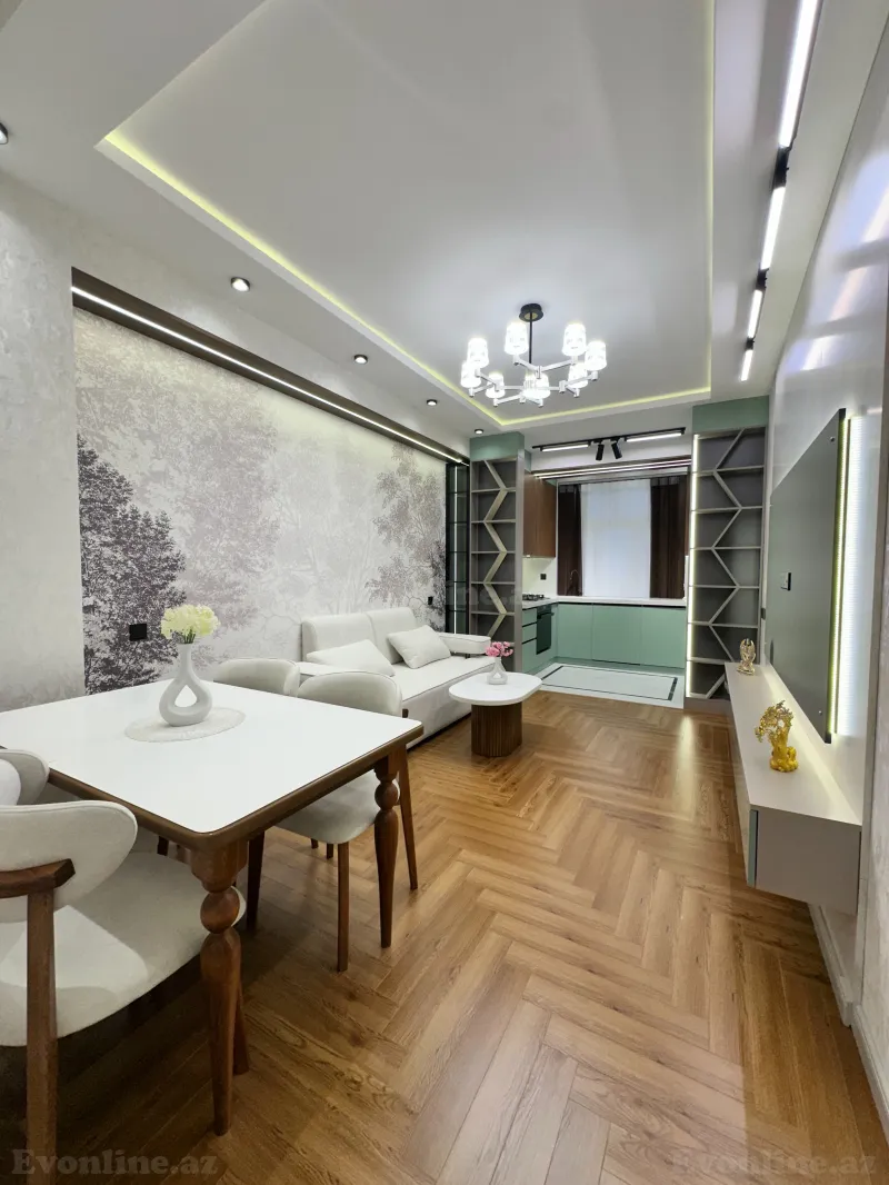 Satılır 3 otaqlı Mənzil Yeni tikili 106 m² Bakı, Xətai r., Əhmədli m — Mənzil, Bakı (3)