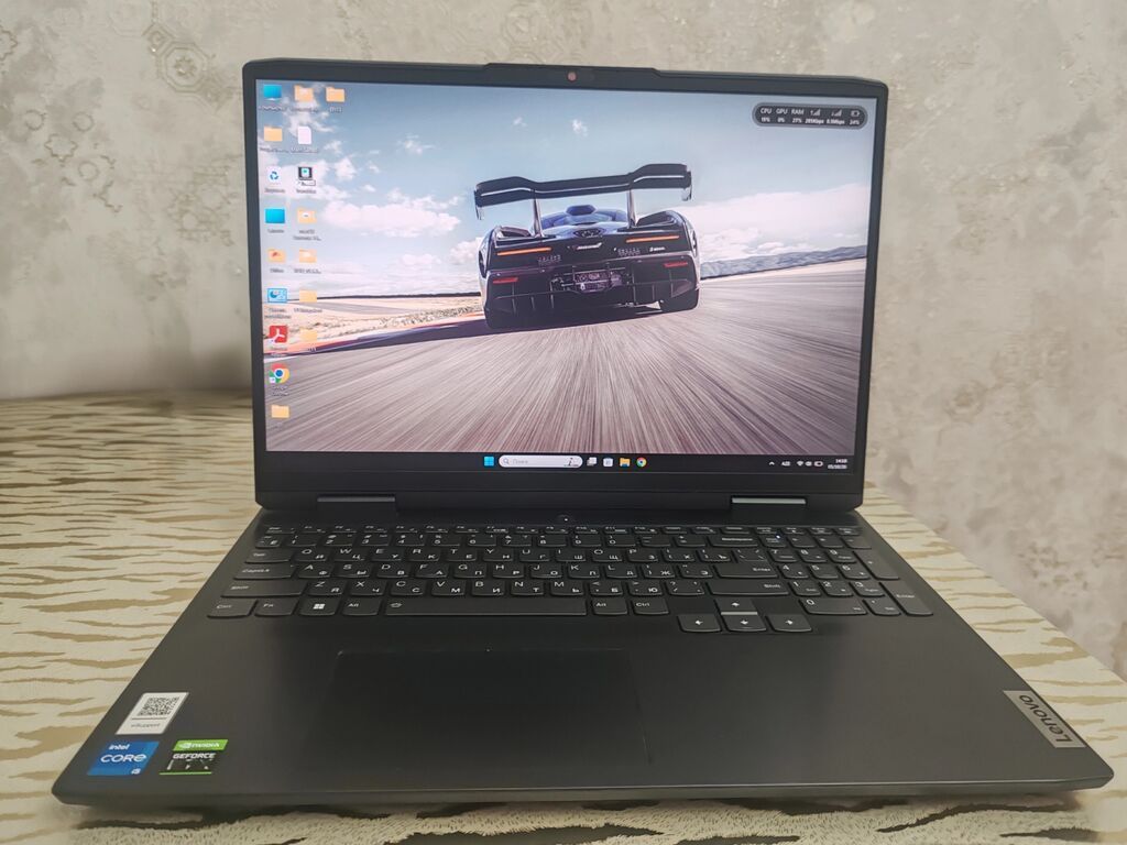 Salam, Lenovo IdeaPad Gaming 3 16IAH7 Ekranda klaviaturanin izi — Lenovo, Sumqayıt