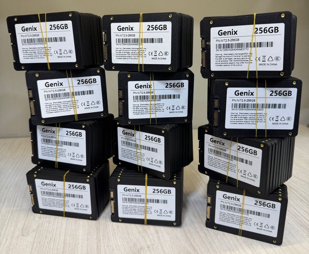 Sərt disk Genix Sata 256 SSD — Kompüterlər və noutbuklar, Bakı